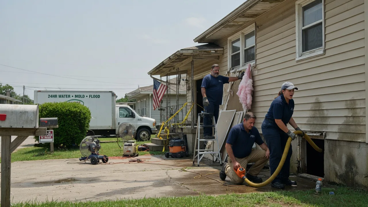 Water Damage Repair in Montgomery, AL near me